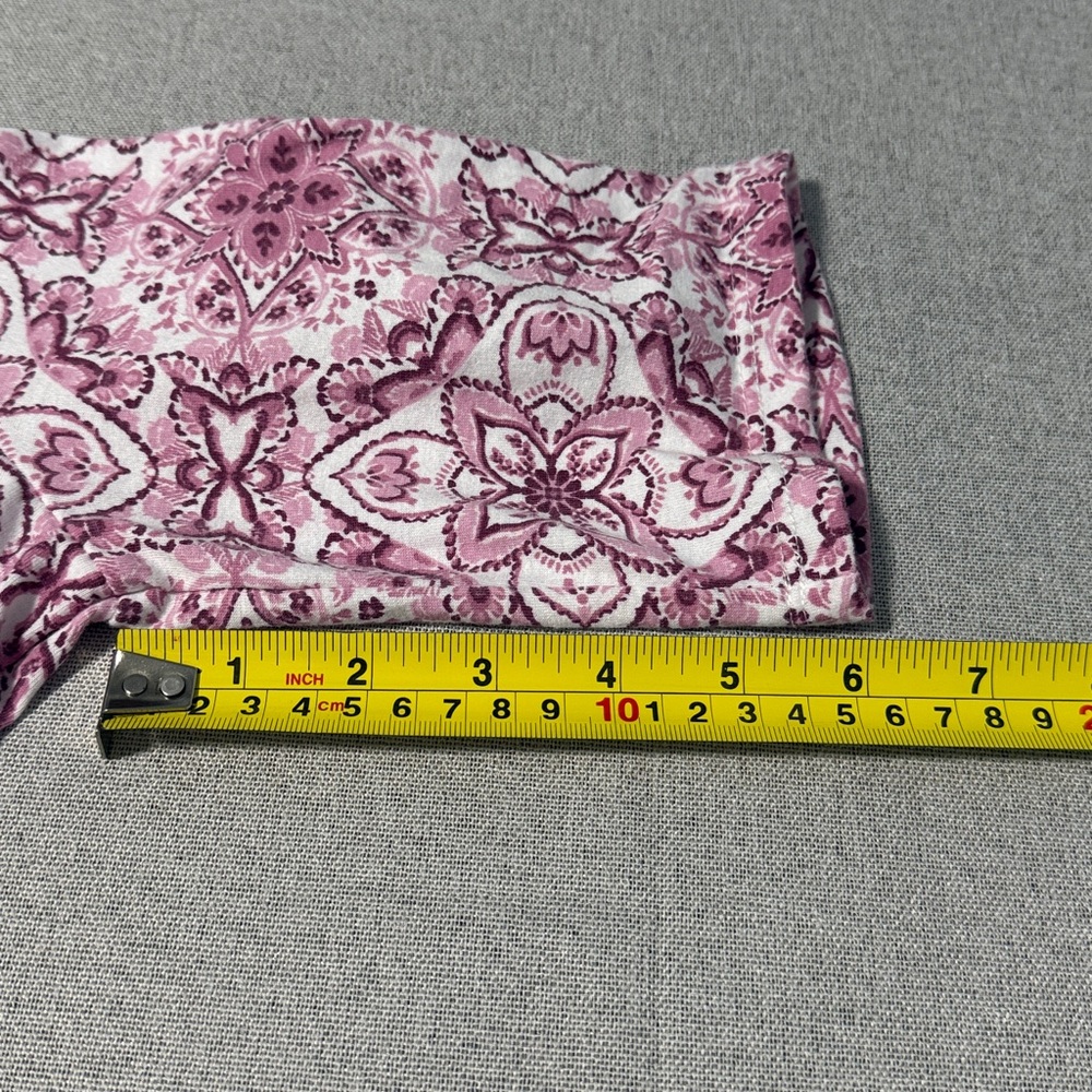 Emily Daniel’s Floral Pink Button-Up Women's Top SZ Small. - Picture 9 of 15